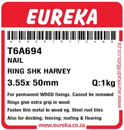 T6A694 - Ring Shank Nail -T6A694_Label_T